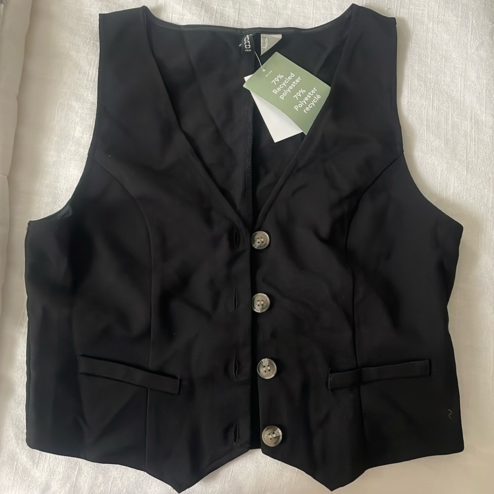 H&M suit vest-